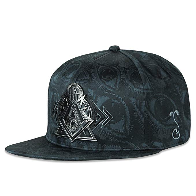 Grassroots California Secret Society Black Fitted