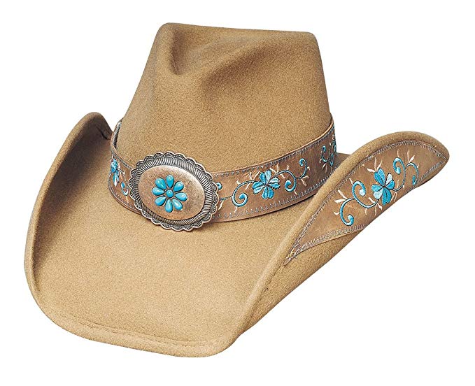 Montecarlo / Bullhide Hats - ALL for GOOD - Wool Felt Western Cowboy Hat (Medium, Camel)