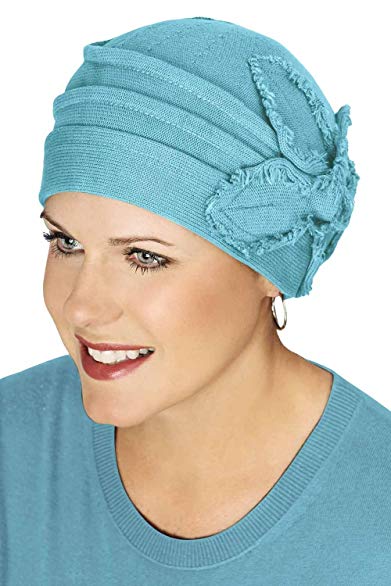 Butterfly Fringe Beanie Hats for Cancer Patients -Chemo Hats for Women