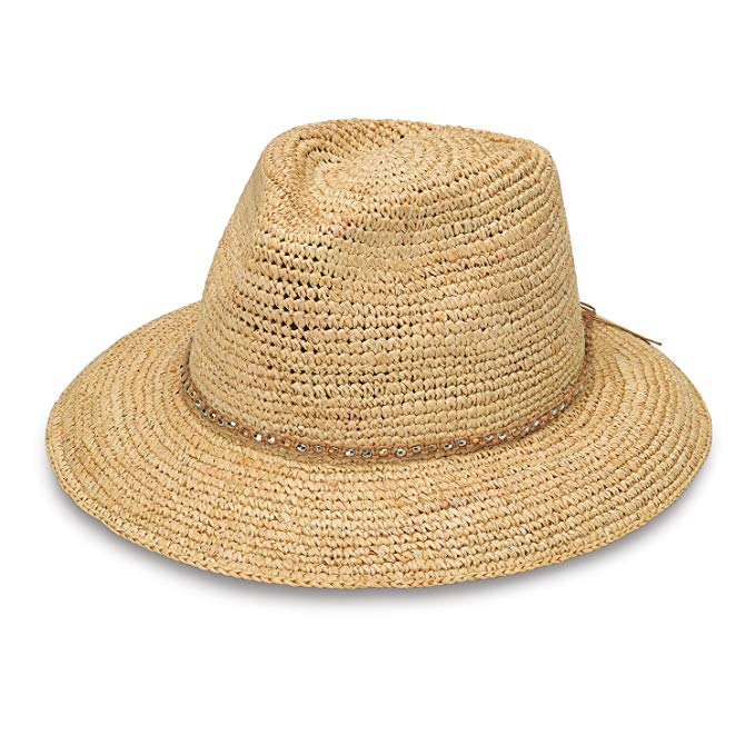 Wallaroo Hat Company Women's W Collection Malibu Sun Hat - Raffia