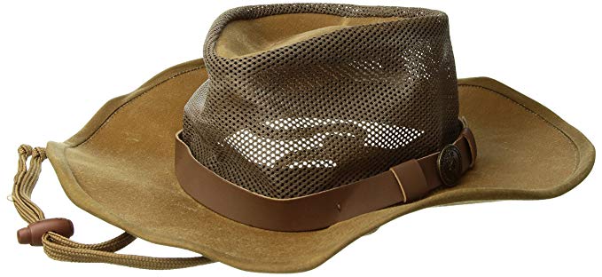 Outback Trading Sage Oilskin Kodiak With Mesh Hat 1472