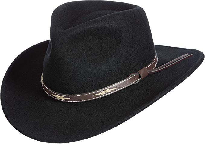 Overland Teton Crushable Wool Cowboy Hat