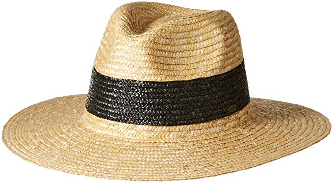 O'Neill Women's Cruise Straight Brim Straw Fedora