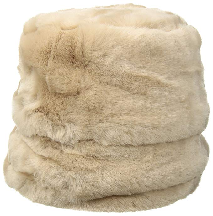 Nine West Women's Faux Fur Cloche Hat,