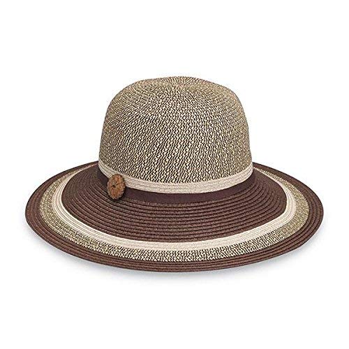 Wallaroo Hat Company Women's Nola Sun Hat - 100% Paper Braid - UPF 50+