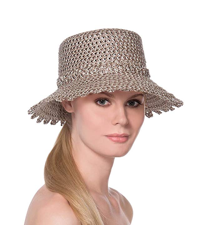 Eric Javits Fashion Designer Women's Headwear Hat - Ibiza