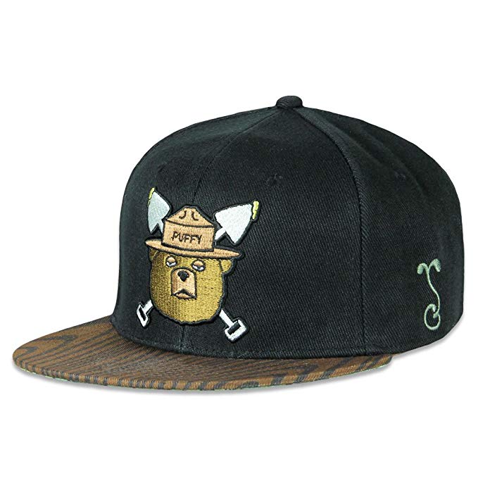 Grassroots California Puffy The Bear Black Fitted