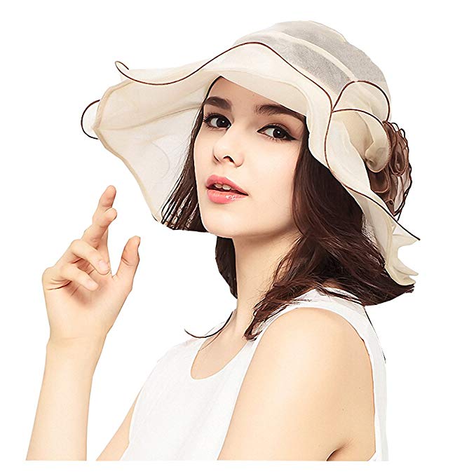 Maitose Trade; Women's Mulberry Silk Sun Protection Hat