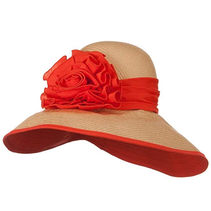 Flower Ribbon Straw Hat