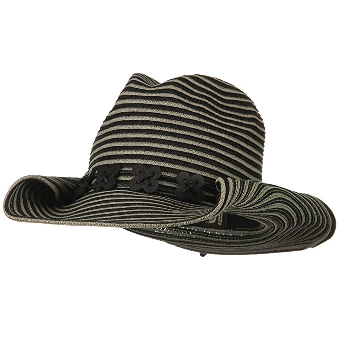 Roxy Ladies Fashion Cowboy Hat - Black