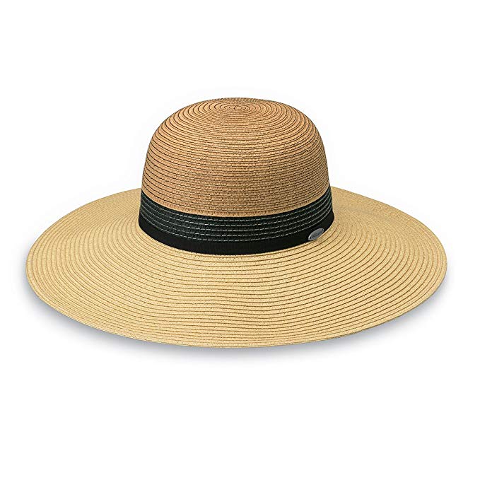 Wallaroo Hat Company Women's St. Tropez Sun Hat UPF 50+ - Adjustable Fit