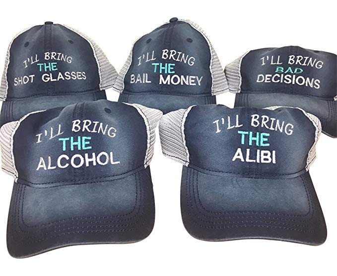 The Hat Pros I'll Bring Set of 5 Caps