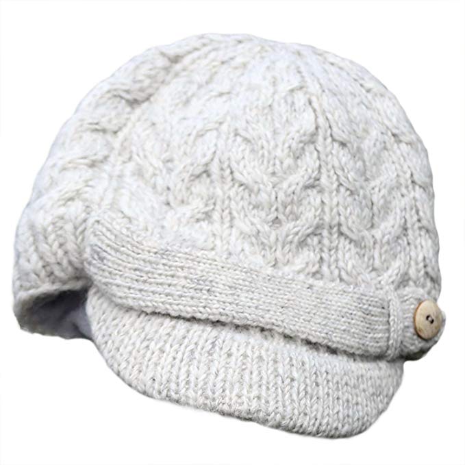 Brooklyn Peak Cable Hat by Irish Erin Knitwear