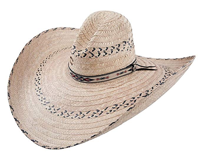 Charlie 1 Horse Men's Mariposa Straw Cowboy Hat Natural One Size