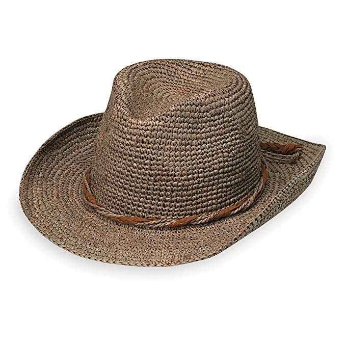 Wallaroo Hat Company Women's Hailey - Raffia Cowboy Hat