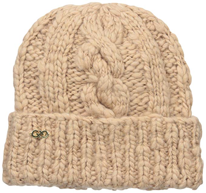 Cole Haan Women's Chunky Cable Cuff Hat