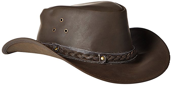 Down Under Leather Hat