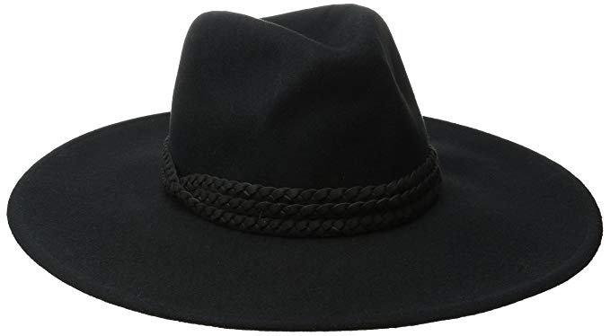 San Diego Hat Company Women's Rancher Hat with Triple Braid Suede Band