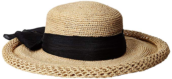 Callanan Women's Fine Roll Brim Hat with Chiffon