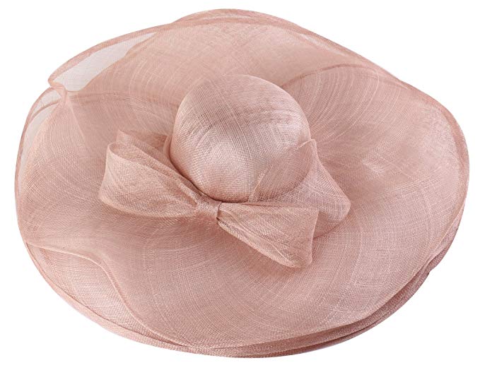 Daisiny Luxury Summer Women Hats Kentucky Derby Race Wedding Hats