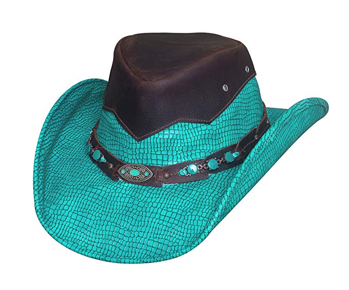 Bullhide Hats Jealous Turquoise Leather Hat