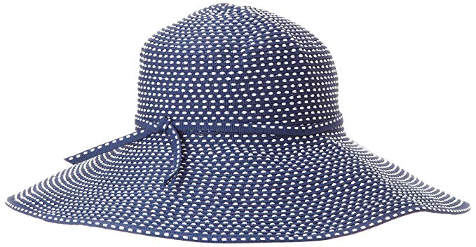 San Diego Hat Company Women's Ribbon Braid Hat With Five-Inch Brim
