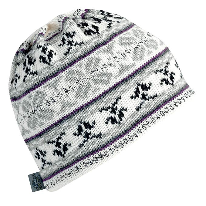 Turtle Fur Classic Wool Ski Hat, 100% Wool Knit Beanie