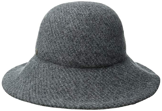 Karen Kane Women's Boiled Wool Floppy Hat