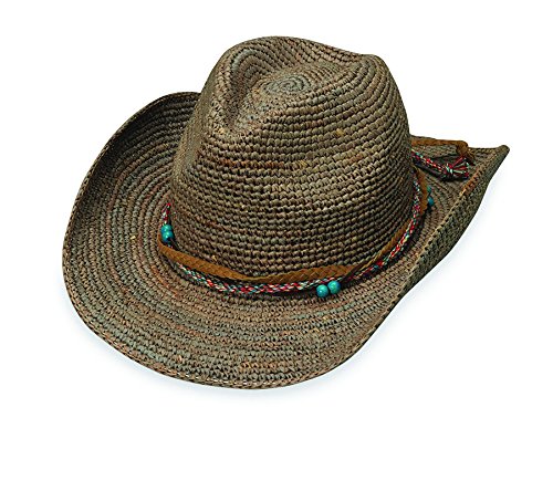 Wallaroo Hat Company Women's Catalina Cowboy Sun Hat - Stylish Sun Protection