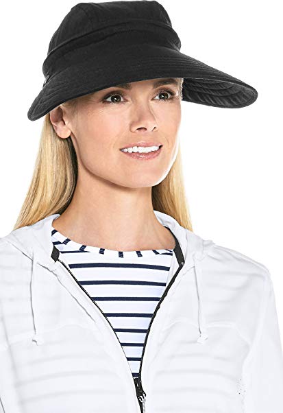 Coolibar UPF 50+ Women's Bel Aire Zip-Off Sun Visor - Sun Protective