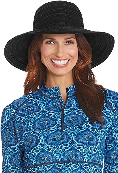 Coolibar UPF 50+ Women's Ingrid Ribbon Hat - Sun Protective